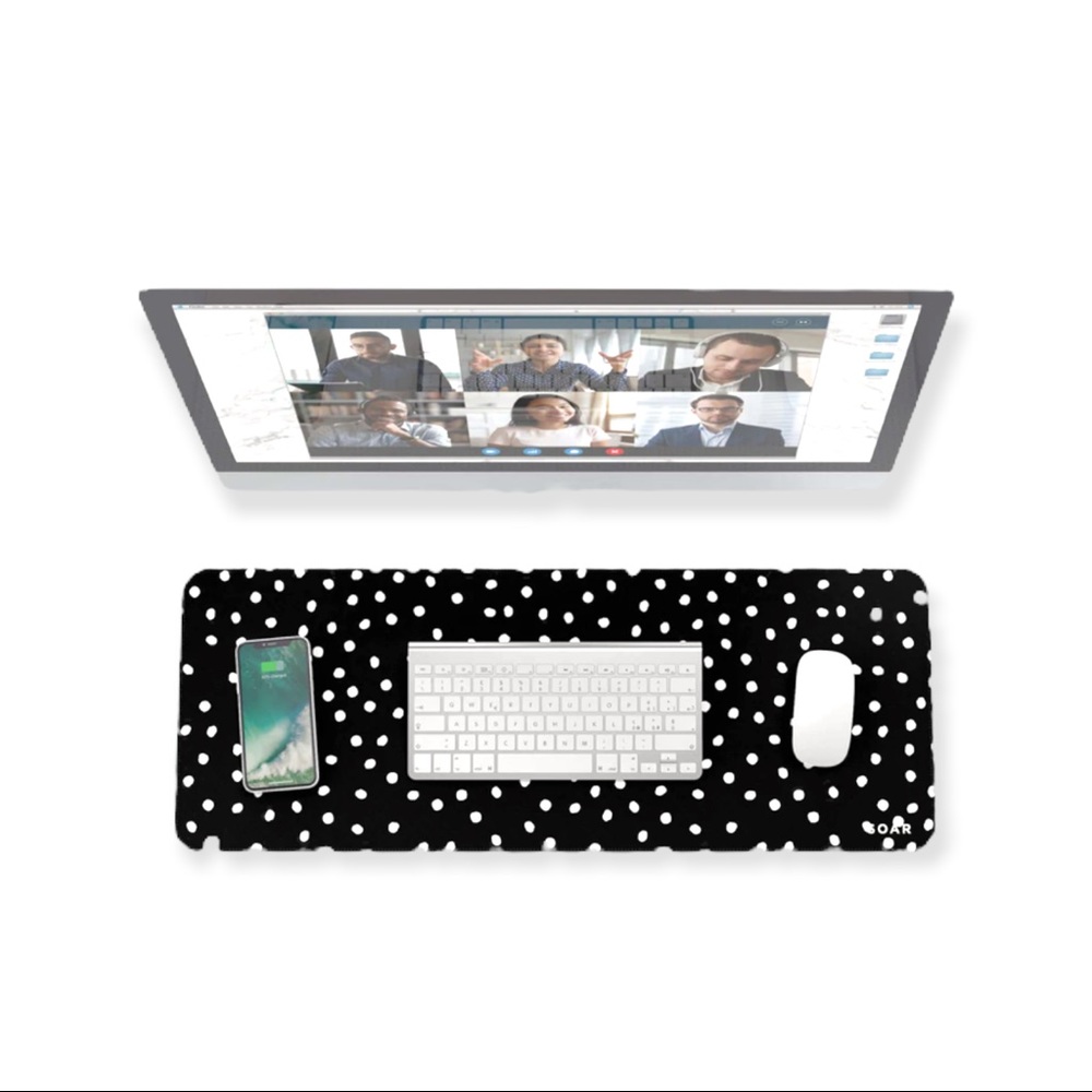 NEW Soar Polka Dot Desk Mat